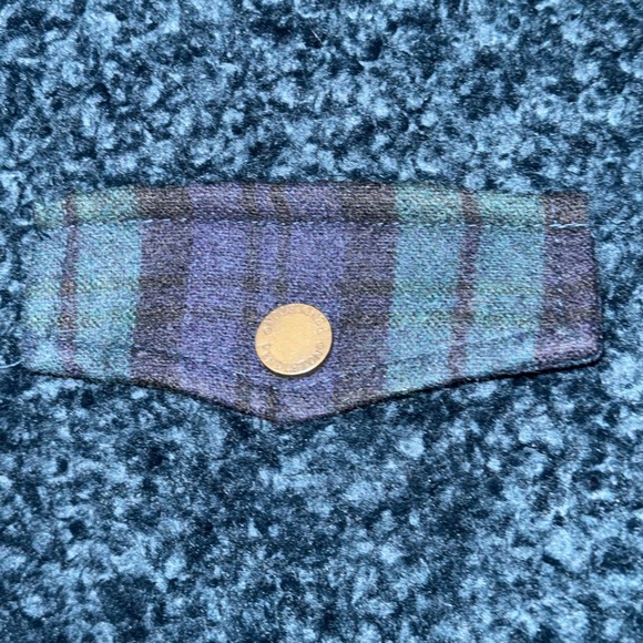 NWOT Pendleton Teal Fleece Jacket Size Large - Picture 3 of 9